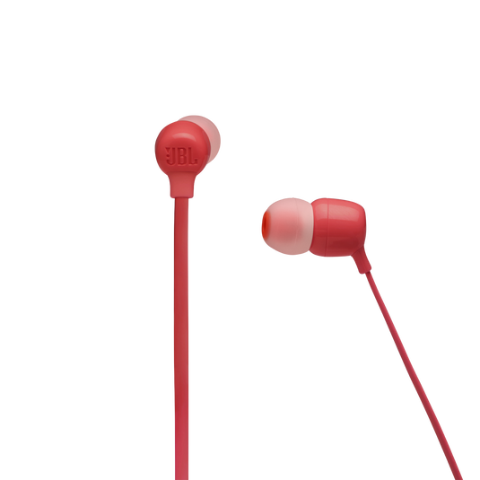 JBL Tune 125BT - Coral Orange - Wireless in-ear headphones - Detailshot 2 image number null